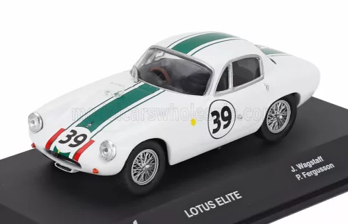 Edicola - LOTUS ELITE MK14 TEAM ELITE N 39 24h LE MANS 1963 PAT FERGUSON - JOHN WAGSTAFF WHITE BLACK