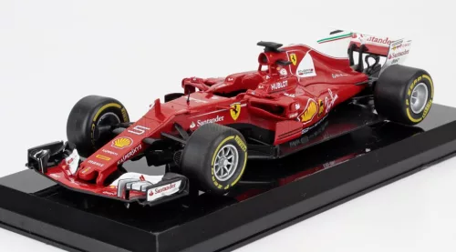 Edicola - FERRARI F1 SF70H N 5 SEASON 2017 SEBASTIAN VETTEL - BLISTER BOX RED WHITE