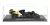 Edicola - MINARDI F1  M191 FORD N 23 SEASON 1991 PIERLUIGI MARTINI - CON VETRINA - WITH SHOWCASE YELLOW BLACK WHITE