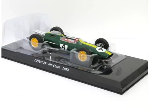 Edicola - 1:24 Lotus 25 #4 Jim Clark Formula 1 World Champion 1963 - damaged blister pack - 