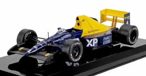 Edicola - TYRRELL F1 FORD 018 N 4 SEASON 1989 JEAN ALESI - BLISTER BOX BLUE YELLOW