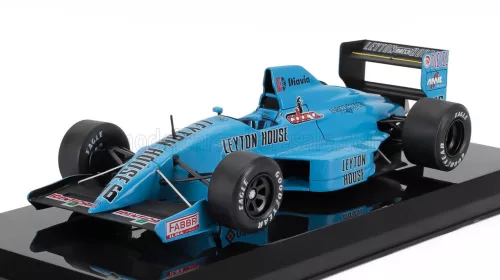 Edicola - MARCH F1 881 JUDD TEAM LEYTON HOUSE N 16 SEASON 1988 IVAN CAPELLI - BLISTER BOX LIGHT BLUE