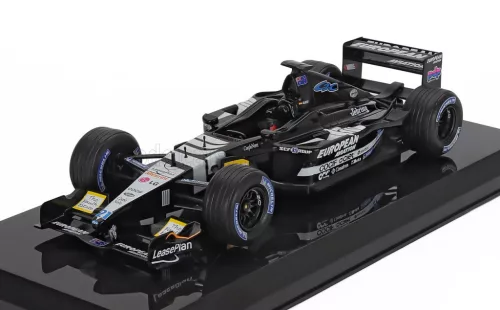Edicola - MINARDI F1 PS01 TEAM EUROPEAN N 21 SEASON 2001 FERNANDO ALONSO - BLISTER BOX BLACK WHITE