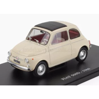 Edicola - FIAT 500D 1960 - CON VETRINA - WITH SHOWCASE CREAM