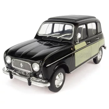   Edicola - RENAULT R4L PARISIENNE 1966 - CON VETRINA - WITH SHOWCASE BLACK GREEN