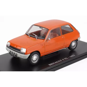   Edicola - RENAULT R5 TL 1973 - CON VETRINA - WITH SHOWCASE ORANGE