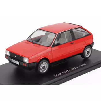   Edicola - SEAT IBIZA 1-SERIES 1984 - CON VETRINA - WITH SHOWCASE RED