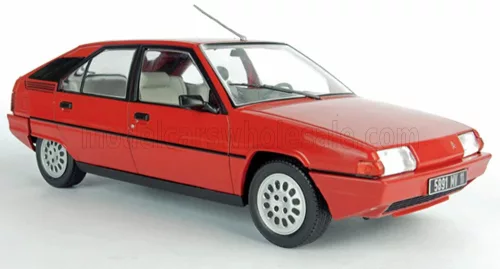 Edicola - CITROEN BX 16 TRS 1983 - CON VETRINA - WITH SHOWCASE RED