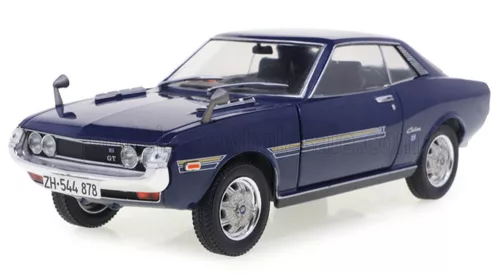 Edicola - TOYOTA CELICA GT 1970 - CON VETRINA - WITH SHOWCASE BLUE