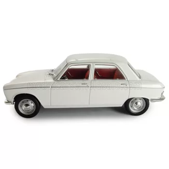   Edicola - PEUGEOT 204 1968 - CON VETRINA - WITH SHOWCASE WHITE