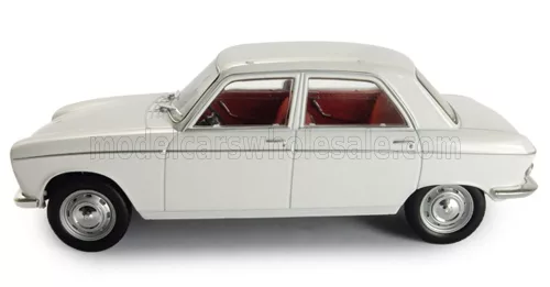 Edicola - PEUGEOT 204 1968 - CON VETRINA - WITH SHOWCASE WHITE
