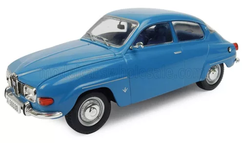 Edicola - SAAB 96 V4 1970 - CON VETRINA - WITH SHOWCASE BLUE