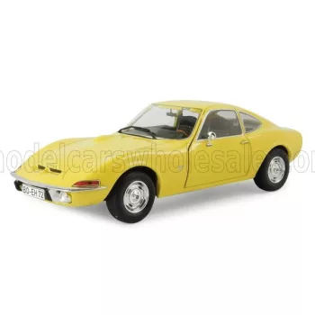   Edicola - OPEL GT 1900 COUPE 1968 - CON VETRINA - WITH SHOWCASE YELLOW
