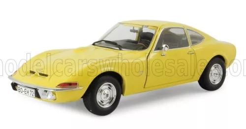 Edicola - OPEL GT 1900 COUPE 1968 - CON VETRINA - WITH SHOWCASE YELLOW
