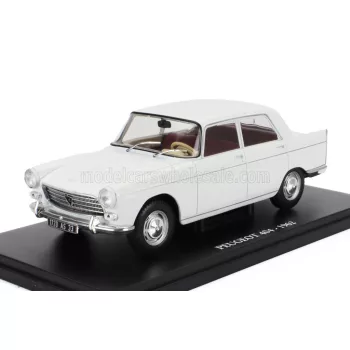   Edicola - PEUGEOT 404 1962 - CON VETRINA - WITH SHOWCASE WHITE