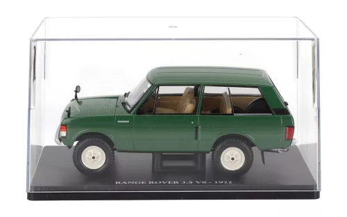 Edicola - LAND ROVER RANGE ROVER 3.5L V8 1972 - CON VETRINA - WITH SHOWCASE GREEN