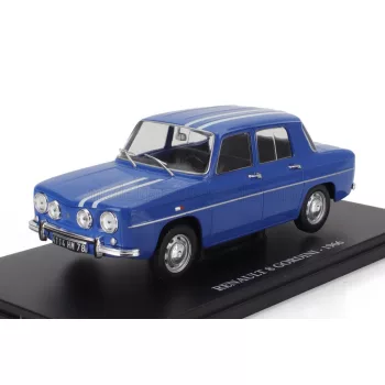   Edicola - RENAULT R8 GORDINI 1966 - CON VETRINA - WITH SHOWCASE BLUE