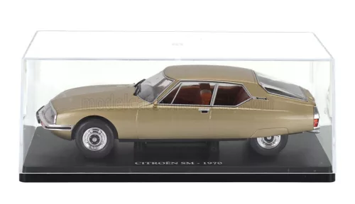 Edicola - CITROEN SM MASERATI 1970 - CON VETRINA - WITH SHOWCASE GOLD