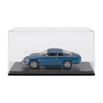   Edicola - RENAULT ALPINE A110 1600S COUPE 1973 - CON VETRINA - WITH SHOWCASE BLUE MET
