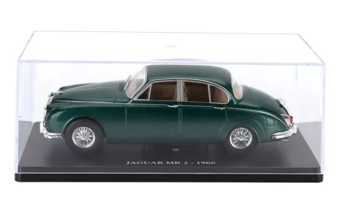 Edicola - JAGUAR MKII 1960 - CON VETRINA - WITH SHOWCASE GREEN