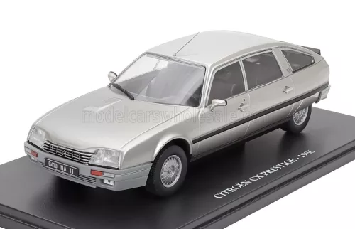 Edicola - CITROEN DAMAGE DISPLAY BOX - VETRINA DANNEGGIATA - CX PRESTIGE 1986 SILVER