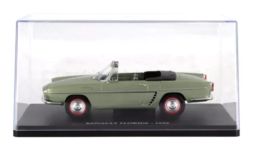Edicola - RENAULT FLORIDE 1959 - CON VETRINA - WITH SHOWCASE GREEN MET