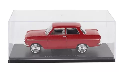 Edicola - OPEL KADETT A 1963 - CON VETRINA - WITH SHOWCASE RED