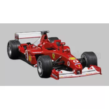   Edicola - FERRARI F1 F2002 N 2 SEASON 2002 RUBENS BARRICHELLO - CON VETRINA - WITH SHOWCASE RED