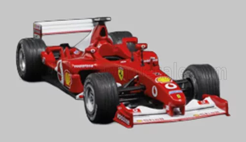 Edicola - FERRARI F1 F2002 N 2 SEASON 2002 RUBENS BARRICHELLO - CON VETRINA - WITH SHOWCASE RED