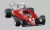 Edicola - FERRARI F1 126 C2 N 28 SEASON 1982 MARIO ANDRETTI - CON VETRINA - WITH SHOWCASE RED