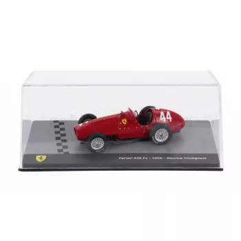   Edicola - FERRARI F1 625 N 44 SEASON 1955 MAURICE TRINTIGNANT - CON VETRINA - WITH SHOWCASE RED