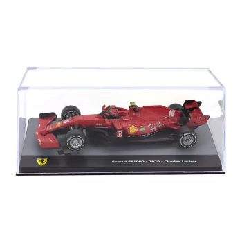   Edicola - FERRARI F1 SF1000 TEAM SCUDERIA FERRARI MISSION WINNOW N 16 SEASON 2020 CHARLES LECLERC - CON VETRINA - WITH SHOWCASE MATT RED