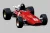 Edicola - FERRARI F1 312 F1-67 N 8 SEASON 1967 CHRIS AMON - CON VETRINA - WITH SHOWCASE RED