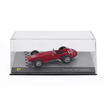   Edicola - FERRARI F1 801 N 10 SEASON 1957 LUIGI MUSSO - CON VETRINA - WITH SHOWCASE RED