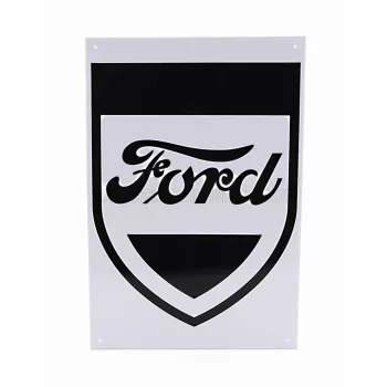Edicola - ACCESSORIES METAL PLATE - FORD LOGO VARIOUS