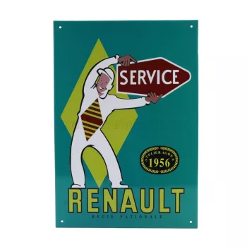 Edicola - ACCESSORIES METAL PLATE - RENAULT SERVICE VARIOUS