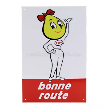 Edicola - ACCESSORIES METAL PLATE - ESSO BONNE ROUTE VARIOUS
