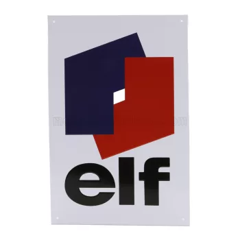 Edicola - ACCESSORIES METAL PLATE - ELF LOGO VARIOUS