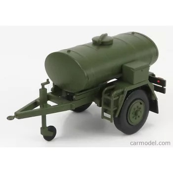 Edicola - Trailer Rimorchio Tanker 2000 Litre Military Green