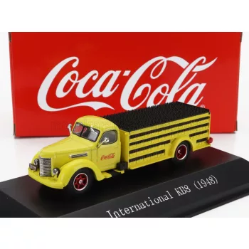  Edicola - INTERNATIONAL KB8 TRUCK WITH BOTTLE COCA-COLA 1948 YELLOW
