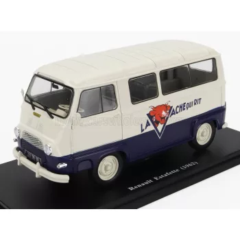  Edicola - RENAULT ESTAFETTE MINIBUS LA VACHE QUI RIT 1962 - WITHOUT CARD BOX - SENZA SCATOLA CREAM BLUE