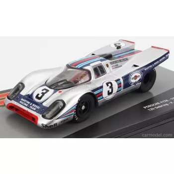   Edicola - Porsche 917K 4.9L Team Martini Racing N 3 Winner 12H Sebring 1971 V.Elford - G.Larrousse Silver Blue