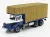Edicola - BERLIET GPS12 TRUCK TRASPORTO FIENO 3-ASSI 1968 BLUE WHITE BEIGE