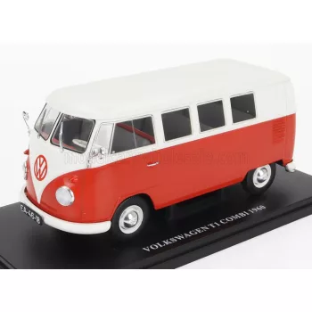 Edicola - VOLKSWAGEN T1 KOMBI MINIBUS 1960 RED WHITE