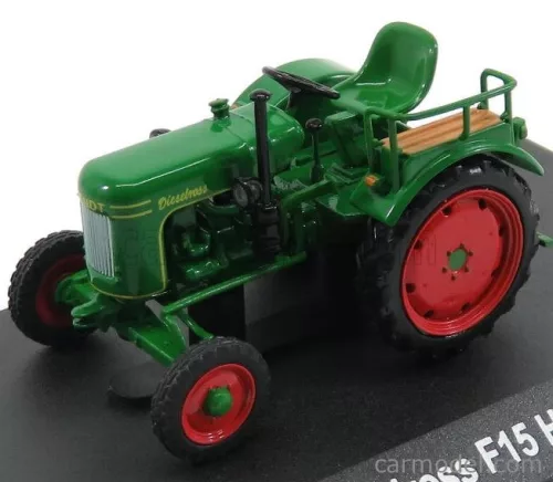 Edicola - Fendt Dieselross F15 H6 Tractor 1956 - Con Vetrina - With Showcase Green Red