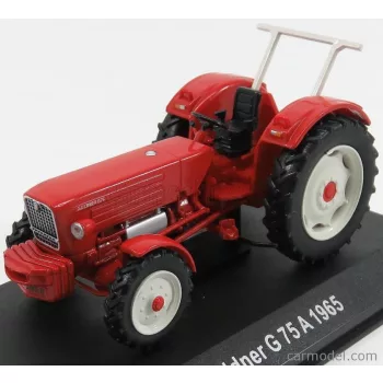   Edicola - Guldner G75A Tractor 1965 - Con Vetrina - With Showcase Red White