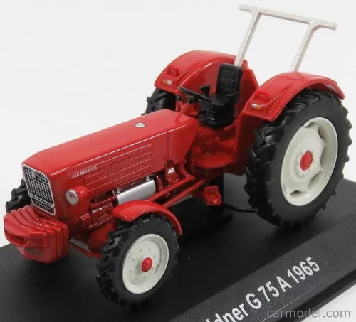 Edicola - Guldner G75A Tractor 1965 - Con Vetrina - With Showcase Red White