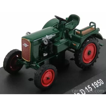   Edicola - Hela D15 Tractor Truck 1950 - Con Vetrina - With Showcase Green Red