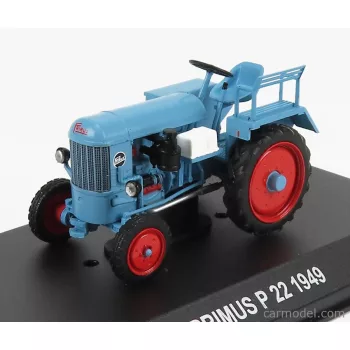   Edicola - Primus P22 Tractor 1949 - Con Vetrina - With Showcase Light Blue