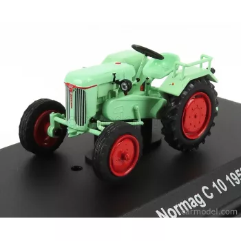   Edicola - Normag C10 Tractor 1952 - Con Vetrina - With Showcase Very Light Green